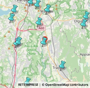 Mappa Via Alcide De Gasperi, 21043 Castiglione Olona VA, Italia (6.587)