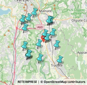 Mappa Via Alcide De Gasperi, 21043 Castiglione Olona VA, Italia (3.217)
