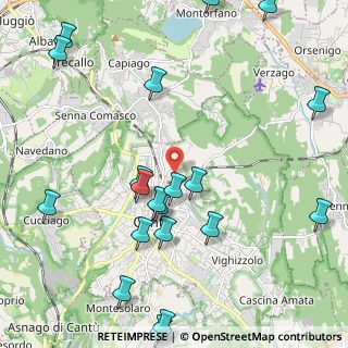 Mappa LABORATORIO CHIUSO AL PUBBLICO, 22063 Cantù CO, Italia (2.6745)