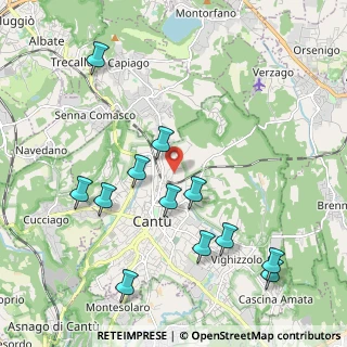 Mappa LABORATORIO CHIUSO AL PUBBLICO, 22063 Cantù CO, Italia (2.24)