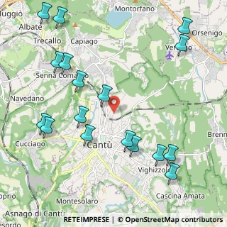 Mappa LABORATORIO CHIUSO AL PUBBLICO, 22063 Cantù CO, Italia (2.54529)