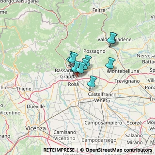Mappa Via San G. Barbarigo, 36060 Romano D'ezzelino VI, Italia (7.48818)