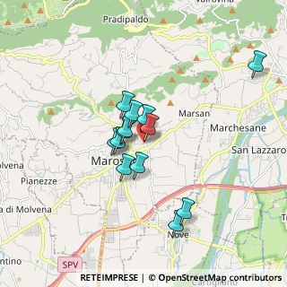 Mappa Via San Francesco d'Assisi, 36063 Marostica VI, Italia (1.31769)