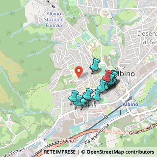 Mappa Via Cappuccini, 24021 Albino BG, Italia (0.3875)