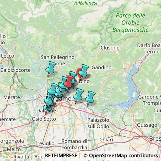 Mappa Via Cappuccini, 24021 Albino BG, Italia (11.79941)
