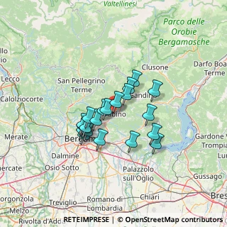 Mappa Via Cappuccini, 24021 Albino BG, Italia (9.944)
