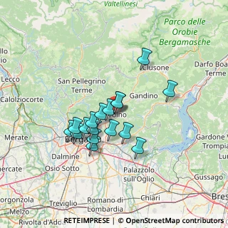 Mappa Via Cappuccini, 24021 Albino BG, Italia (10.64176)