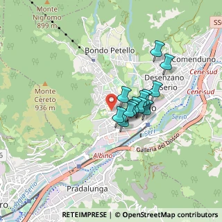 Mappa Via Cappuccini, 24021 Albino BG, Italia (0.58923)