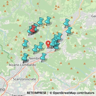 Mappa Via Cappuccini, 24021 Albino BG, Italia (3.184)