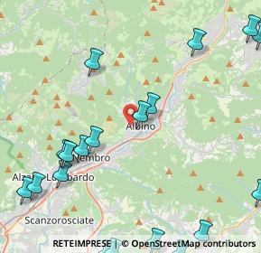 Mappa Via Cappuccini, 24021 Albino BG, Italia (6.206)