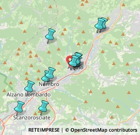 Mappa Via Cappuccini, 24021 Albino BG, Italia (3.47917)