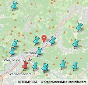 Mappa Via Cappuccini, 24021 Albino BG, Italia (5.165)