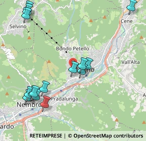 Mappa Via Cappuccini, 24021 Albino BG, Italia (2.432)