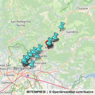 Mappa Via Cappuccini, 24021 Albino BG, Italia (6.09)