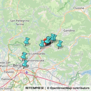 Mappa Via Cappuccini, 24021 Albino BG, Italia (3.96364)
