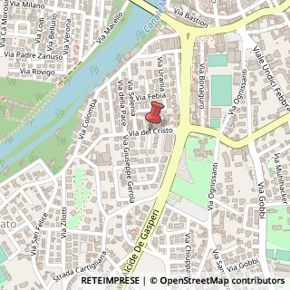 Mappa Via del Cristo,  36, 36061 Bassano del Grappa, Vicenza (Veneto)