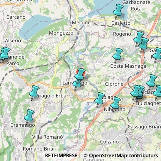 Mappa Via Ai Prati, 22045 Lambrugo CO, Italia (3.00444)
