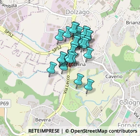 Mappa 4 Via Lecco, 23884 Castello di Brianza LC, Italia (0.25517)