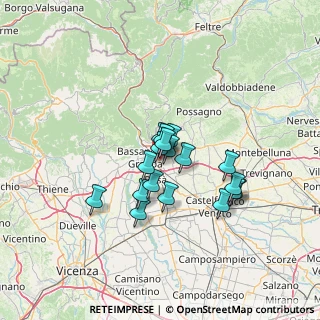Mappa Unnamed Road, 36060 Romano D'ezzelino VI, Italia (9.47167)