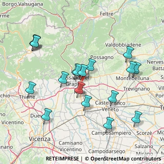 Mappa Unnamed Road, 36060 Romano D'ezzelino VI, Italia (16.01167)