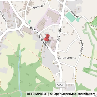 Mappa Via Per Caronno Varesino, 1, 21040 Morazzone, Varese (Lombardia)