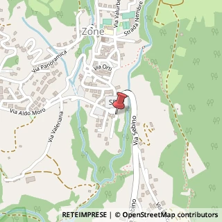 Mappa Via Sebino, 12, 25050 Zone, Brescia (Lombardia)