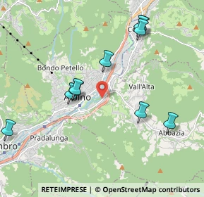 Mappa Via Pradella, 24021 Albino BG, Italia (2.80714)