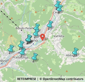 Mappa Via Pradella, 24021 Albino BG, Italia (2.02231)
