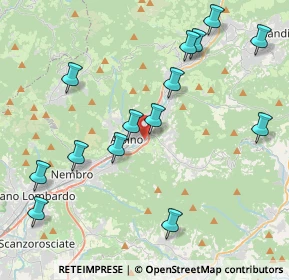 Mappa Via Pradella, 24021 Albino BG, Italia (4.55857)