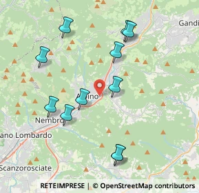 Mappa Via Pradella, 24021 Albino BG, Italia (4.02636)