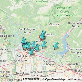 Mappa Via Pradella, 24021 Albino BG, Italia (10.59154)