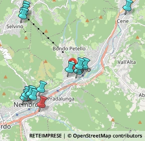 Mappa Via Carrara Monsignore Camillo, 24021 Albino BG, Italia (2.484)