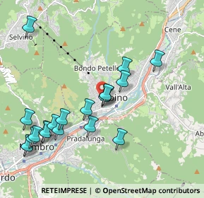 Mappa Via Carrara Monsignore Camillo, 24021 Albino BG, Italia (2.131)