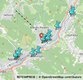 Mappa Via Carrara Monsignore Camillo, 24021 Albino BG, Italia (1.88667)