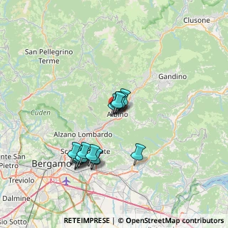 Mappa Via Carrara Monsignore Camillo, 24021 Albino BG, Italia (6.65813)