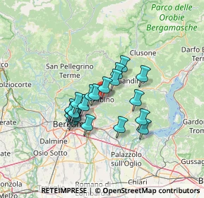 Mappa Via Carrara Monsignore Camillo, 24021 Albino BG, Italia (9.971)