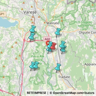 Mappa Via Milani Benedetto, 21043 Castiglione Olona VA, Italia (2.87273)