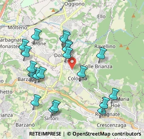Mappa Via Dante Alighieri, 23884 Castello di Brianza LC, Italia (2.038)