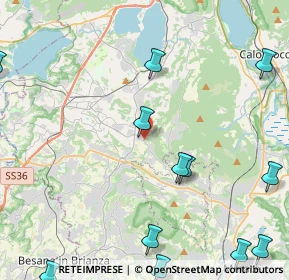 Mappa Via Dante Alighieri, 23884 Castello di Brianza LC, Italia (6.37923)