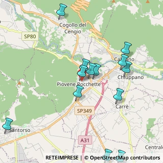 Mappa Via San Eurosia, 36013 Piovene Rocchette VI, Italia (2.24154)