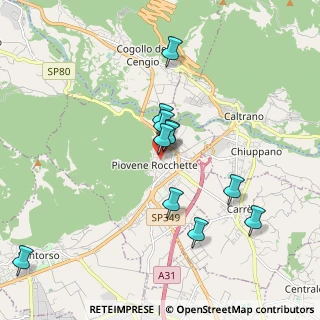 Mappa Via San Eurosia, 36013 Piovene Rocchette VI, Italia (1.68909)