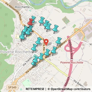 Mappa Via Trieste, 36013 Piovene Rocchette VI, Italia (0.44)