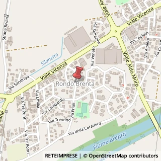 Mappa Via Friuli,  11, 36061 Bassano del Grappa, Vicenza (Veneto)
