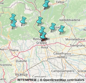 Mappa Via Pio IX, 36061 Bassano del Grappa VI, Italia (12.93833)