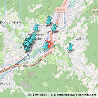 Mappa Via Ezio Tarantelli, 24021 Albino BG, Italia (0.92)