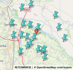 Mappa Vicolo Piave, 31052 Maserada sul Piave TV, Italia (4.1355)