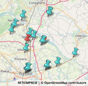 Mappa Vicolo Piave, 31052 Maserada sul Piave TV, Italia (8.9015)