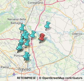 Mappa Vicolo Piave, 31052 Maserada sul Piave TV, Italia (6.914)