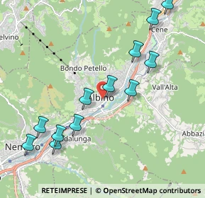 Mappa Viale Libertà, 24021 Albino BG, Italia (2.20167)