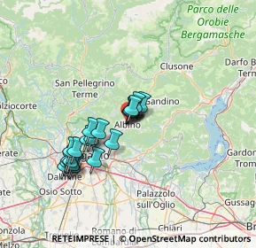 Mappa Viale Libertà, 24021 Albino BG, Italia (11.402)